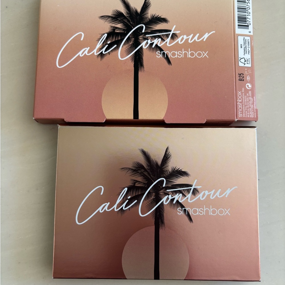 @marylunzman Cali Contour Palette with Palm Design